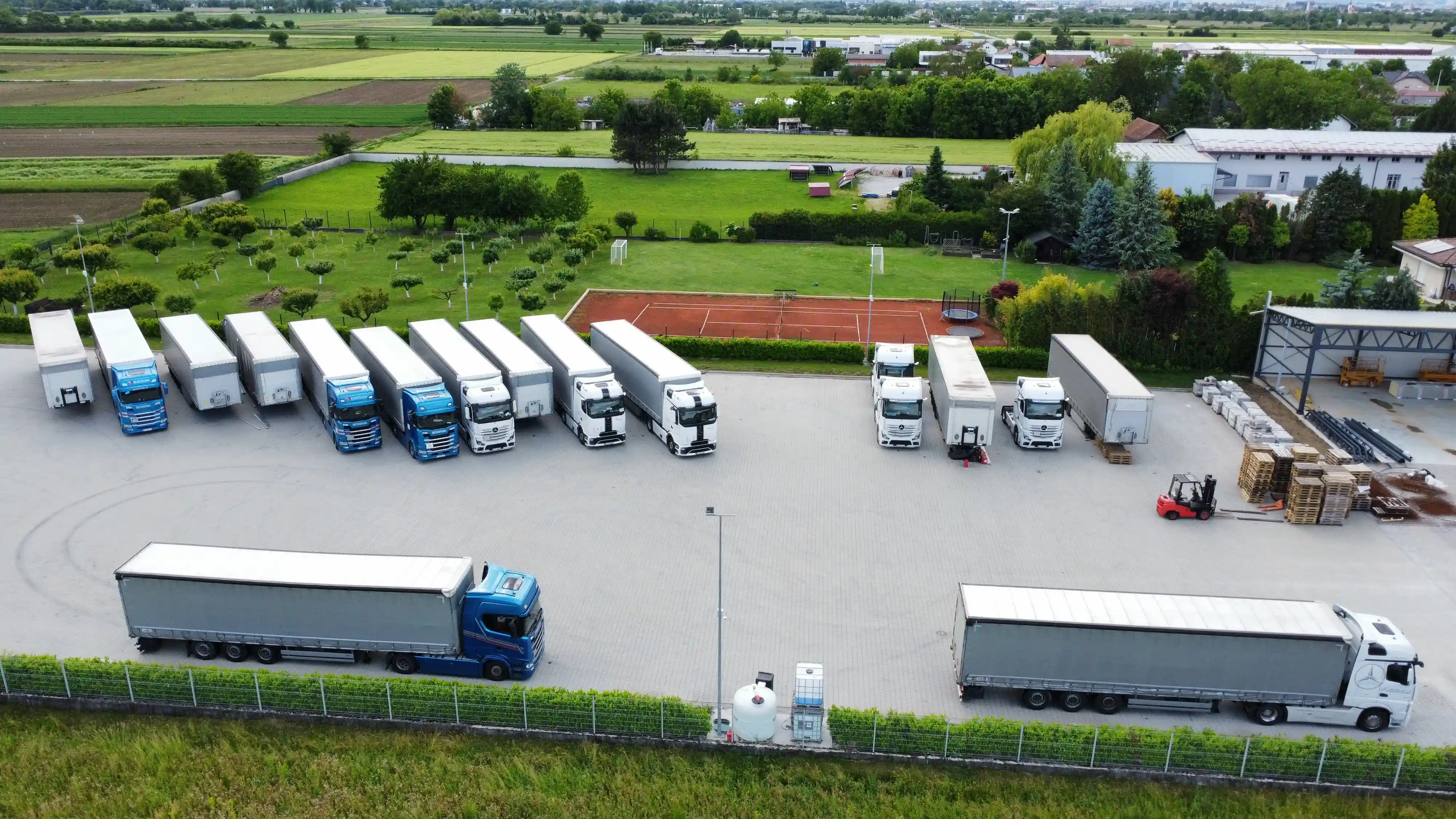 Snimka iz zraka transporta 1